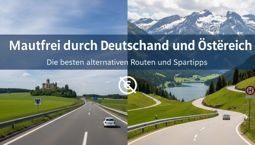 Mautfrei durch Deutschland und Österreich: Die besten alternativen Routen und Spartipps